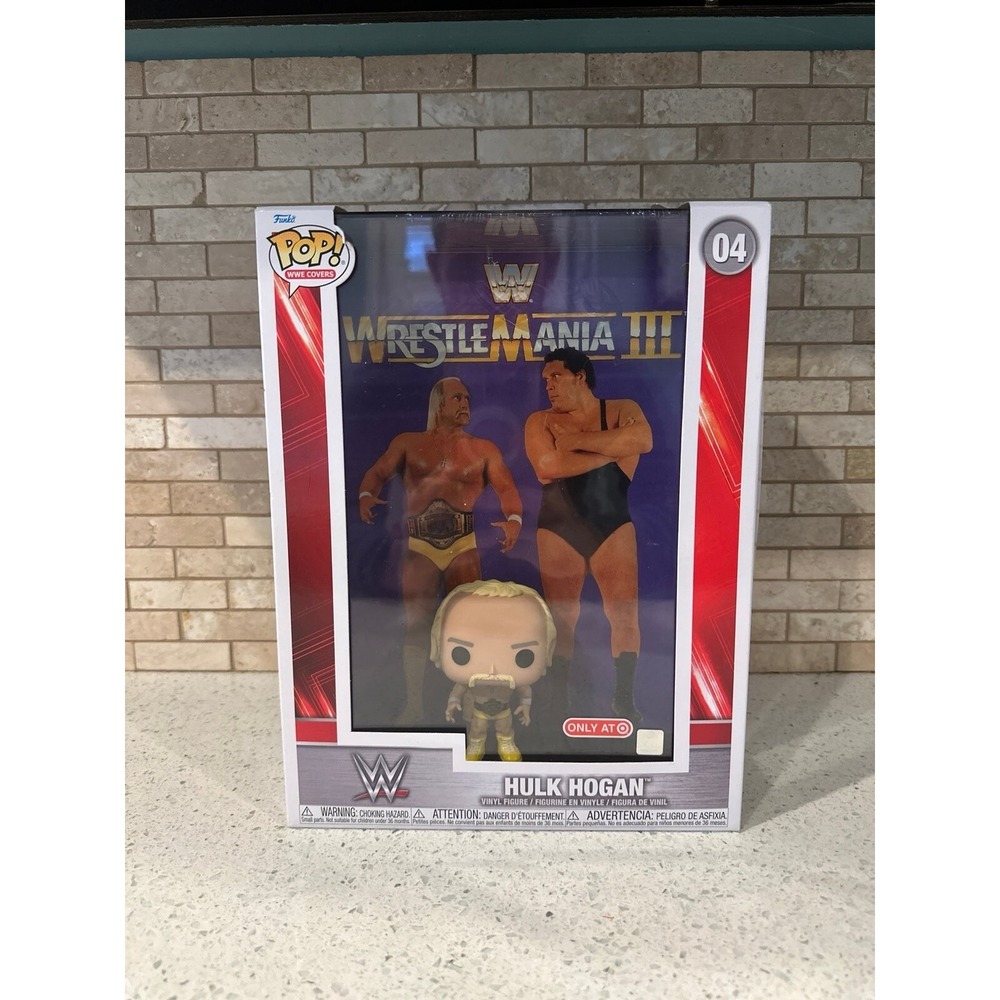 Funko Pop! Slam Cover‎ with Case: WWE - Hulk Hogan - Target (Exclusive) #4